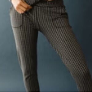 ALBION FIT At Ease joggers black gray houndstooth -S-NWT!